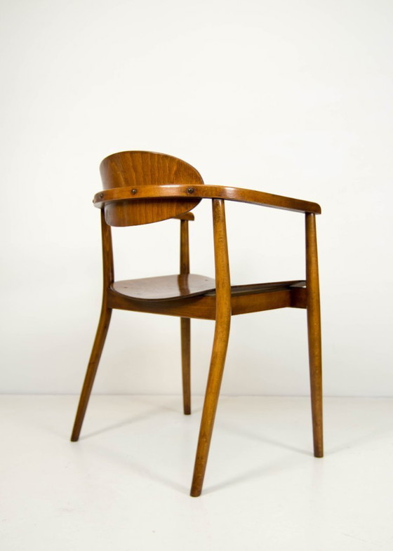 Image 1 of Antonín Suman TON eetkamerstoel, Tsjechoslowakije, 1966