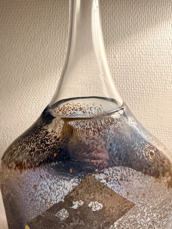 Image 1 of Jarrón "Satélite" Kosta Boda firmado por Bertil Vallien - Bronce oscuro grande (Modelo 89253)