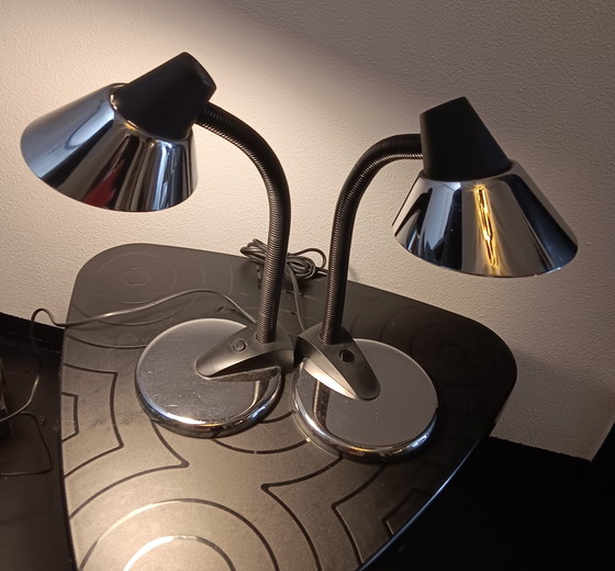 Image 1 of Vintage bureaulampen HEMA jaren 80