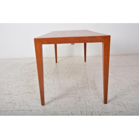 Image 1 of Vintage teak coffee table by Severin Hansen for Haslev Møbelsnedkeri, 1960