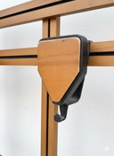 Perchero de pared de DIM Milano, Italia, años 50/60, madera maciza de haya.