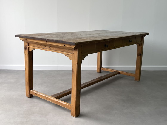 Image 1 of Tavolo da pranzo antico francese