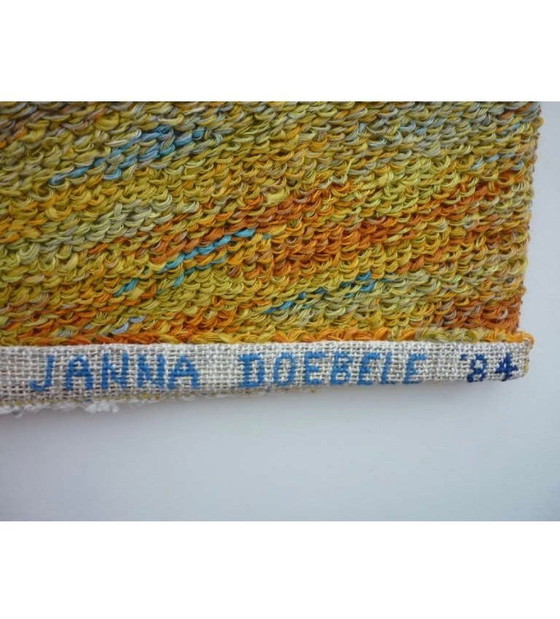 Image 1 of Tapisserie murale rétro Janna Joebele originale