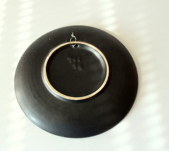 Image 1 of Rare Ruscha wall plate with deer motif