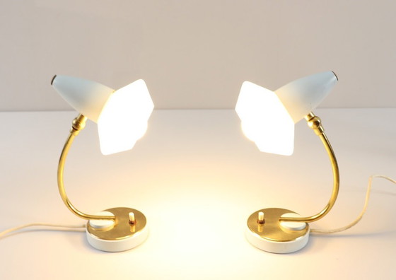 Image 1 of Mid Century Lampes de table/lampes à poser, France, années 1960