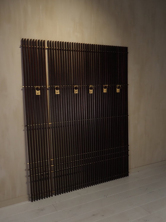 Image 1 of Italian 1950's Modular Coat Rack