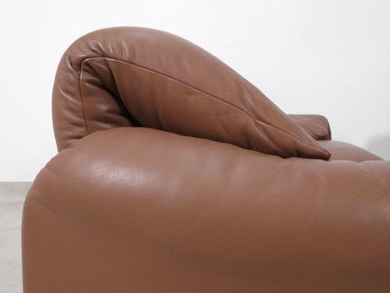 Image 1 of Conjunto Cassina Maralunga 2 plazas en piel mocca