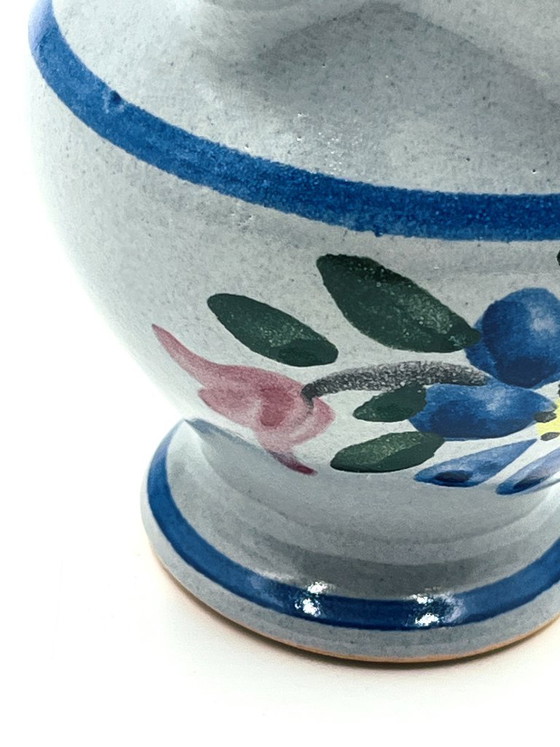 Milk or cream jug in Betschdorf Alsace stoneware, Table accessories, Ceramic, Grey, Rustic (photo 5 of 8)