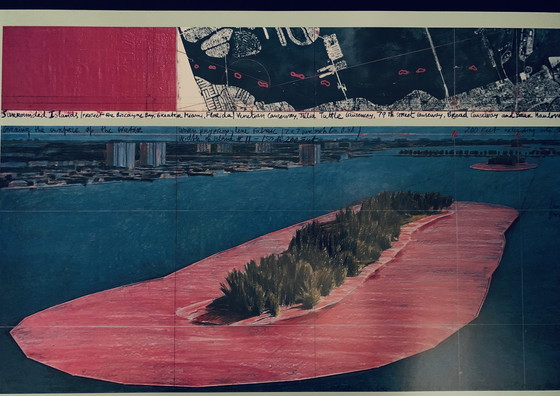 Image 1 of Christo: Projekt "Umgebene Inseln" Biscayne Bay Miami Florida, 1980 - 1983.