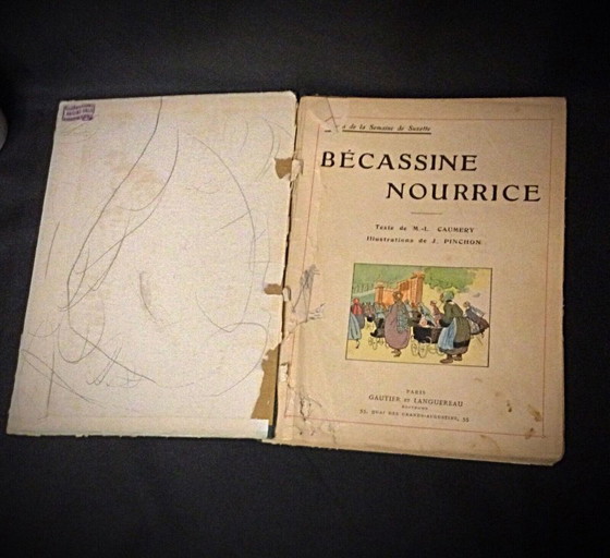 Image 1 of Bécassine Nourrice - Édition 1924 par Ed. de la "Semaine de Suzette" - 2Y24
