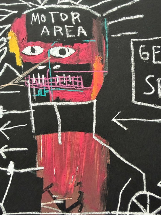 Image 1 of Jean Michael Basquiat (1960-1988), Untitled Gem Spa,1982, Licensed by Artestar NY, Printed in UK