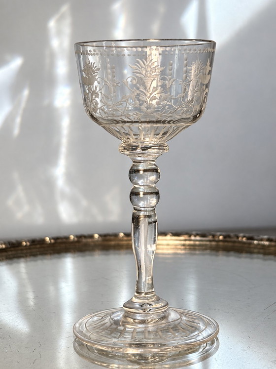 Raro Bicchiere da Liquore Baccarat del XIX Secolo – Bicchieri e caraffe, Crystal (photo 2 of 12)