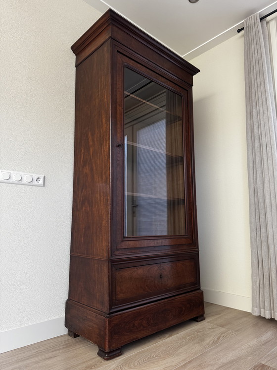 Image 1 of Vetrina antica in legno