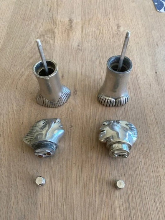 Image 1 of Caroll Boyes "Iconic" salt and pepper set for men and women