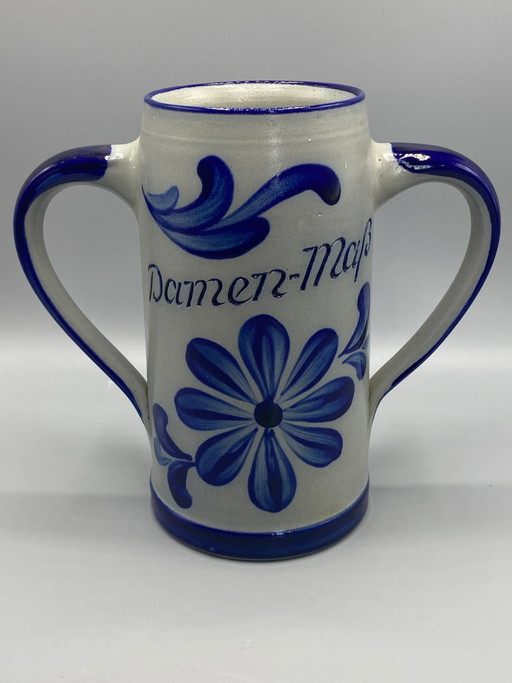 Jarra grande de gres con dos asas Girmscheid – Westerwald – servies