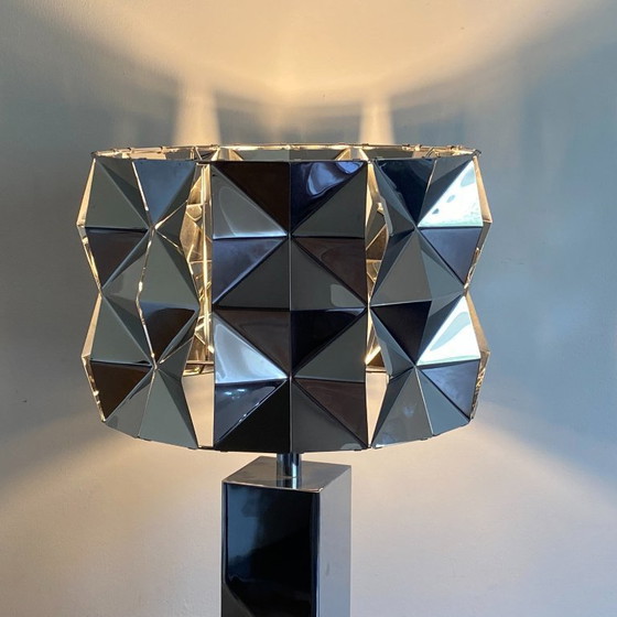 Image 1 of Vintage living room lamp. 1970s. Space age.
