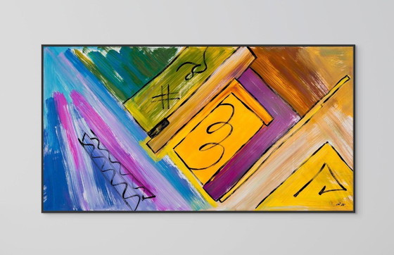 Image 1 of Canvasdoek - Christoph PREIN - Color Spaces XXL