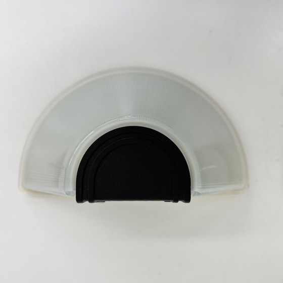 Image 1 of Set di 2 applique da parete Prisma in vetro MEGA, anni '80, Italia