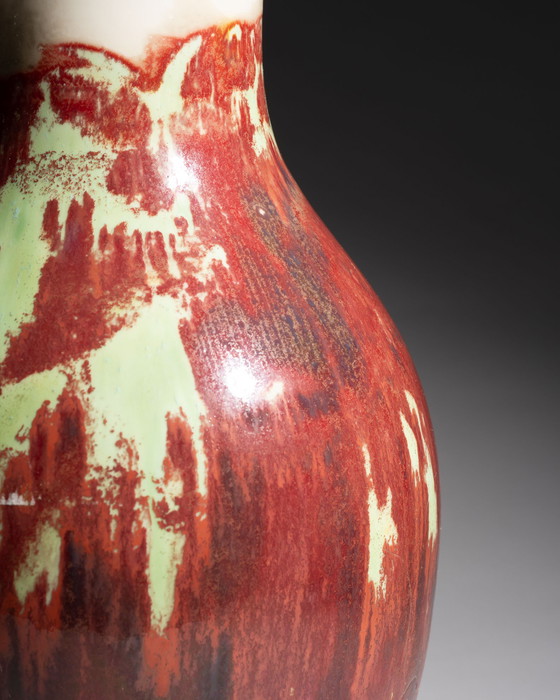 Image 1 of Prof. Fritz Klee Königlich Bayerische Fachschule Antike einzigartige Jugendstil-Vase