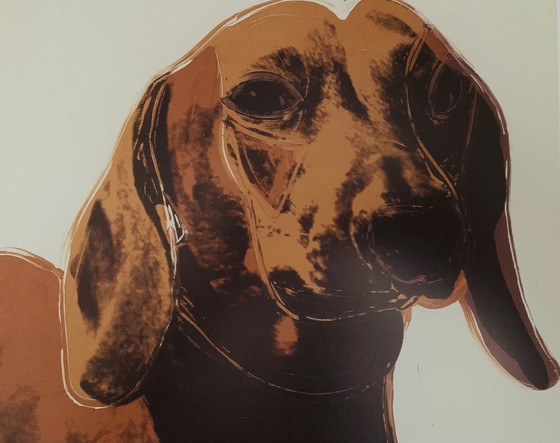 Image 1 of Andy Warhol: "Dackel (Archie) 1976".