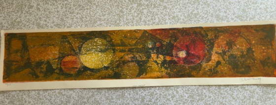 Image 1 of Litografia "Visione Stellare" di Labadang