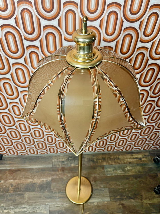 Image 1 of Vintage Hollywood Regency floor lamp