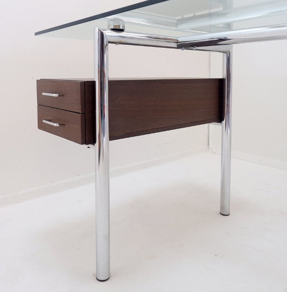 Image 1 of Escritorio de vidrio Mirto Zocca de Tisettanta Halifax - años 80