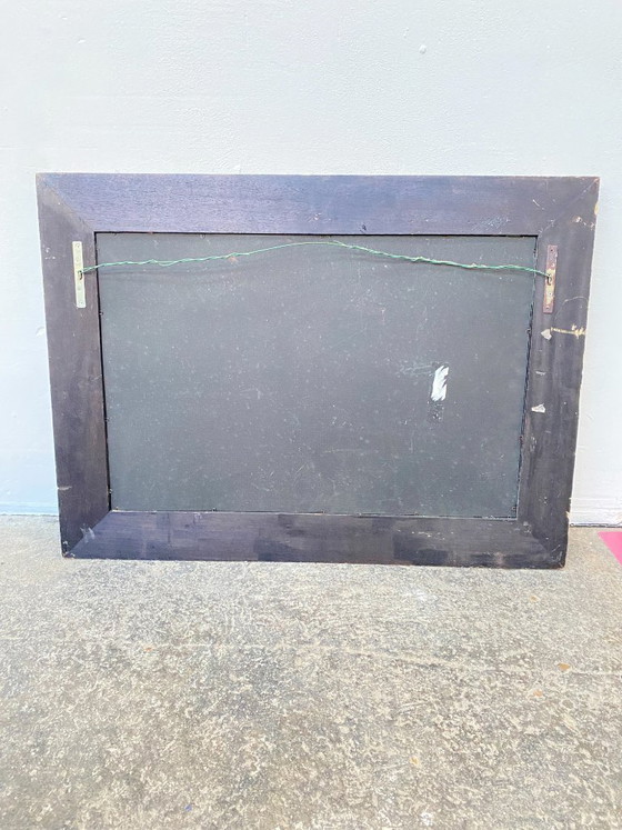Image 1 of Rectangular Wall Mirror, Empire Style, 75cm x 55cm