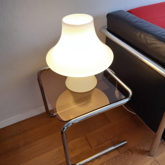 Image 1 of Murano melkglas lamp H38D36, 1970s