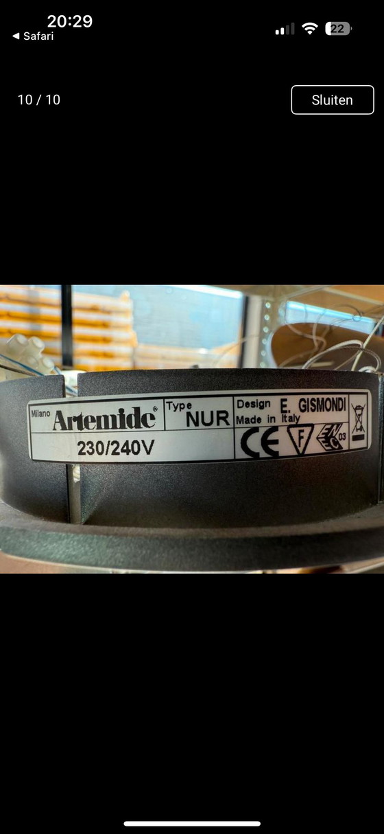 Image 1 of Artemide Nur Hanglampen (2x)