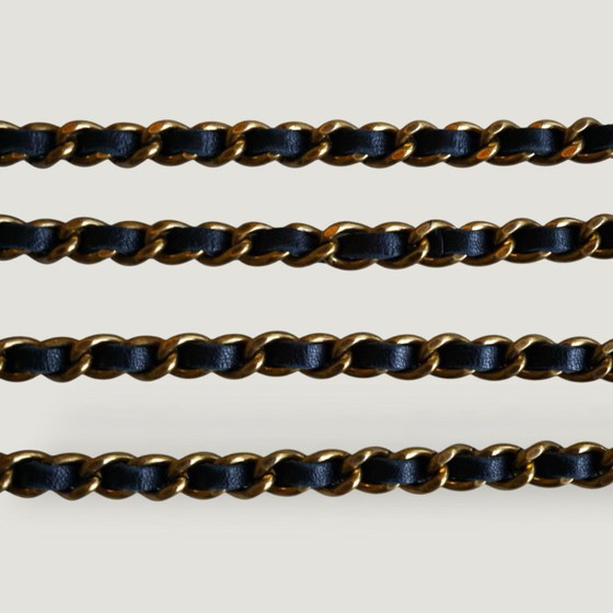 Image 1 of CHANEL PORTEMONNEE MET KETTING | DENIM