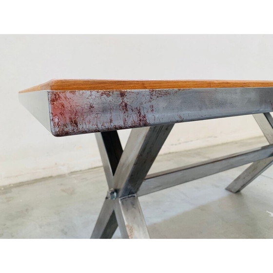 Image 1 of Vintage handcrafted teak table