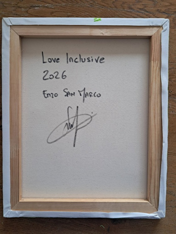 Image 1 of Enzo SAN MARCO - Love Inclusive - Artist painting