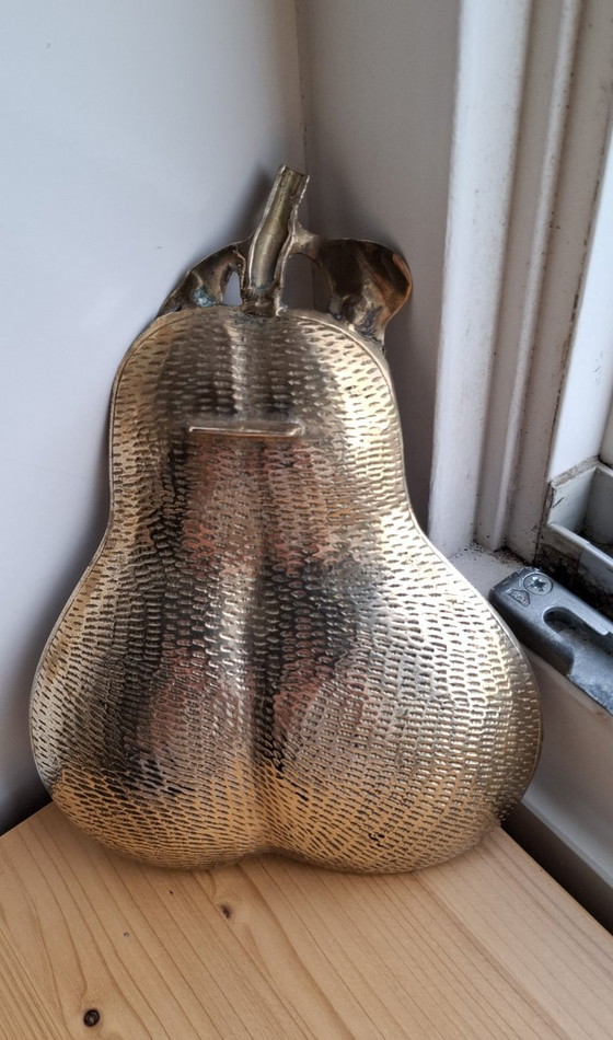 Charming vintage Cloisonné pear-shaped dish. – Cloisonné., Table accessories, Copper (photo 2 of 11)