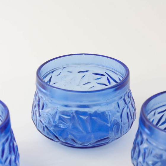 Set di 3 ciotole da dessert vintage IVIMA in vetro blu, anni '60 – Accessori da tavola, Glass (photo 10 of 14)
