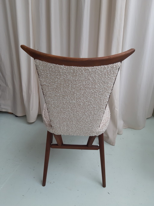 Cowhorn dining room chair