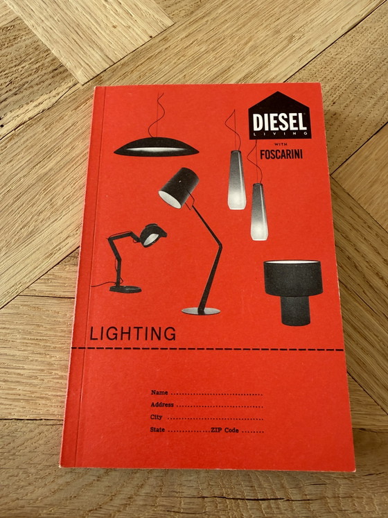 Foscarini Diesel Fork Lamp – Floor lights, Cotton, Metal (photo 8 of 8)