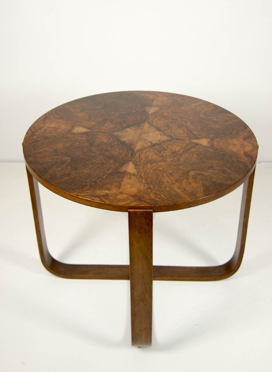 Image 1 of Mesa de centro Art Déco H-168 de Halabala para UP Zavody, década de 1930.