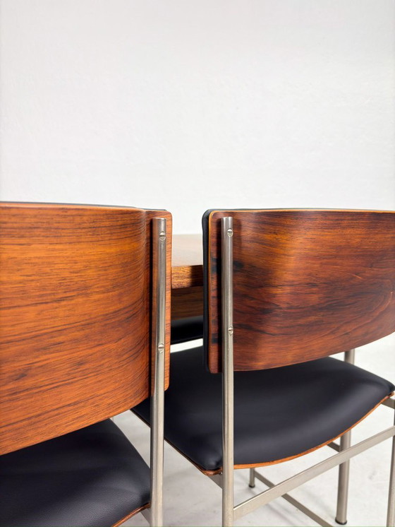 Image 1 of Vintage SM08 Dining Room Set by Cees Braakman for Pastoe