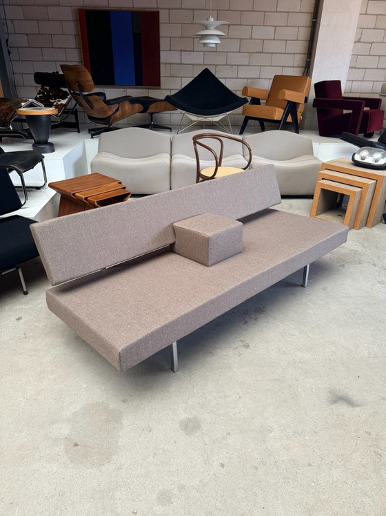 't Spectrum BR 03 Letto da giorno, Martin Visser, Letti da giorno, Tessile, Cromo, Marrone (foto 4 di 13)
