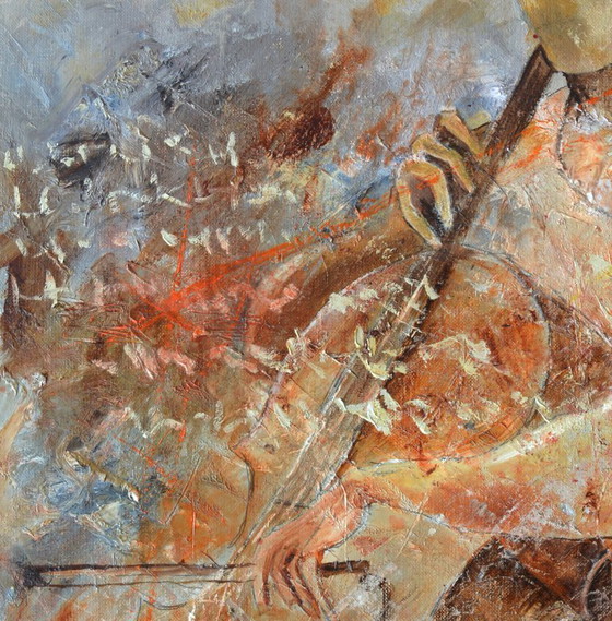 Image 1 of Playing cello
