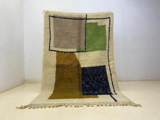 Tapis marocain tradicional en laine 300cmx150cm