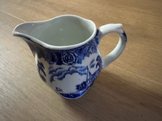 Arabia Landscape blue vintage crockery unique, Porcelain (photo 14 of 15)