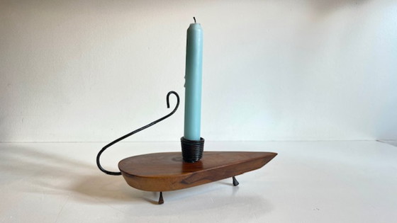 Image 1 of Vintage Brutalist Candlestick