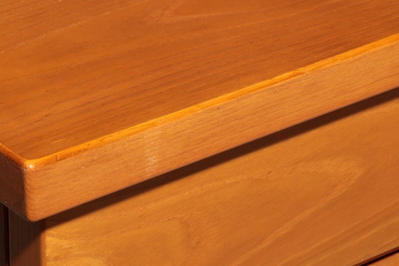 Image 1 of Italiaanse architectonische ladekast in essenhout