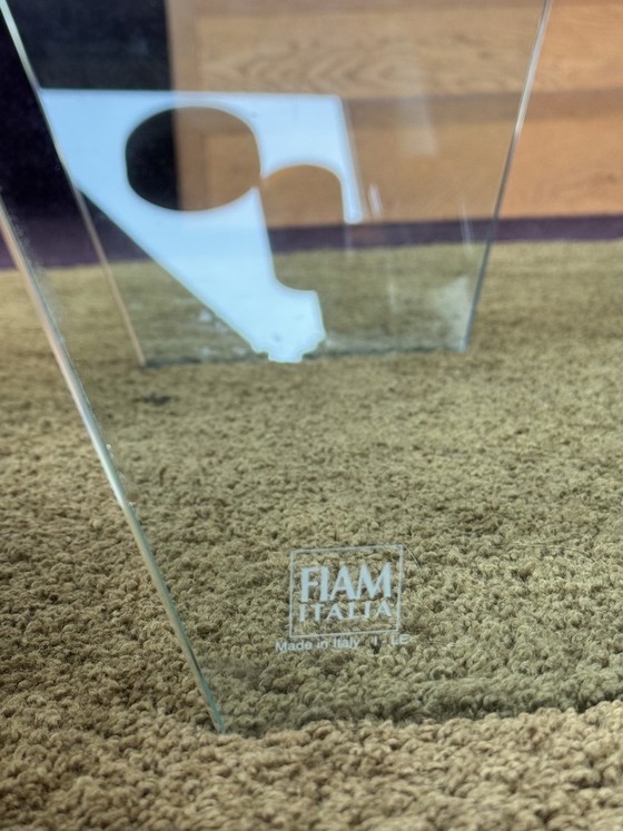 Image 1 of FIAM Italia glazen salontafels - set van 2 (zeshoekig design)