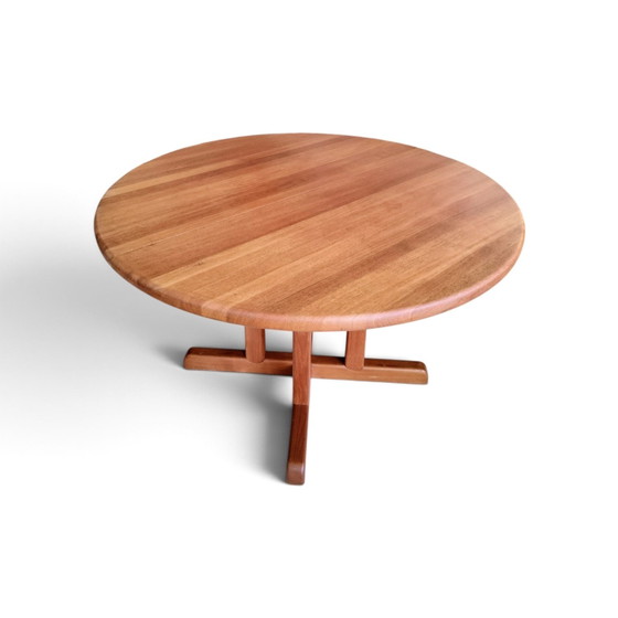 Vintage Danish teak extendable dining table 120cm, Rosengaarden – Wood (photo 2 of 15)