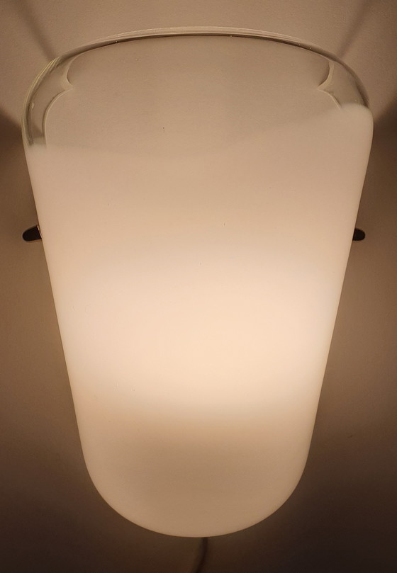 Image 1 of Vintage Mond Geblazen Wandlamp