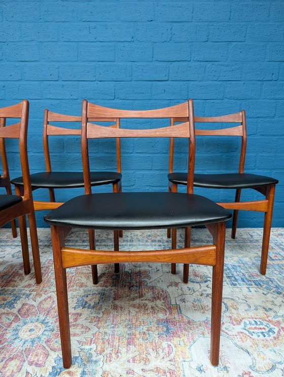 Image 1 of 5X Midcentury Chairs, Danish Design, 1960s