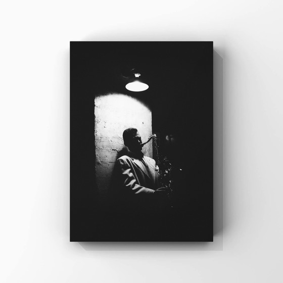 Image 1 of 1x Stan Getz | fotografie jazz della costa occidentale, belle arti del 1960